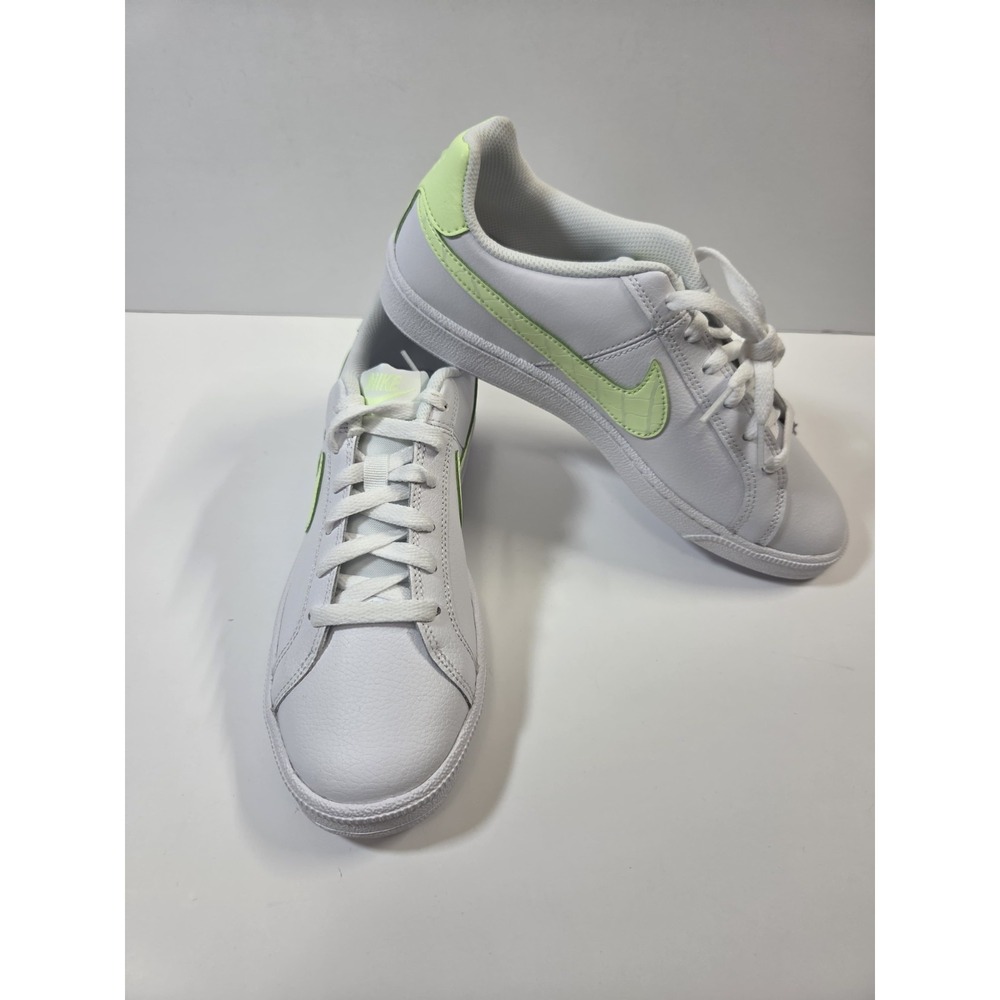 Nike Court Royal Women's Training Shoes Size 9 White Barely Volt 749867-121